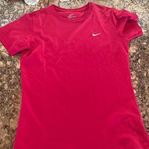 Pink work out tee